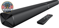 Sound Bar for Smart TV, Soundbar with Bluetooth/Arc/Opt/Aux Connect, Auto Volume