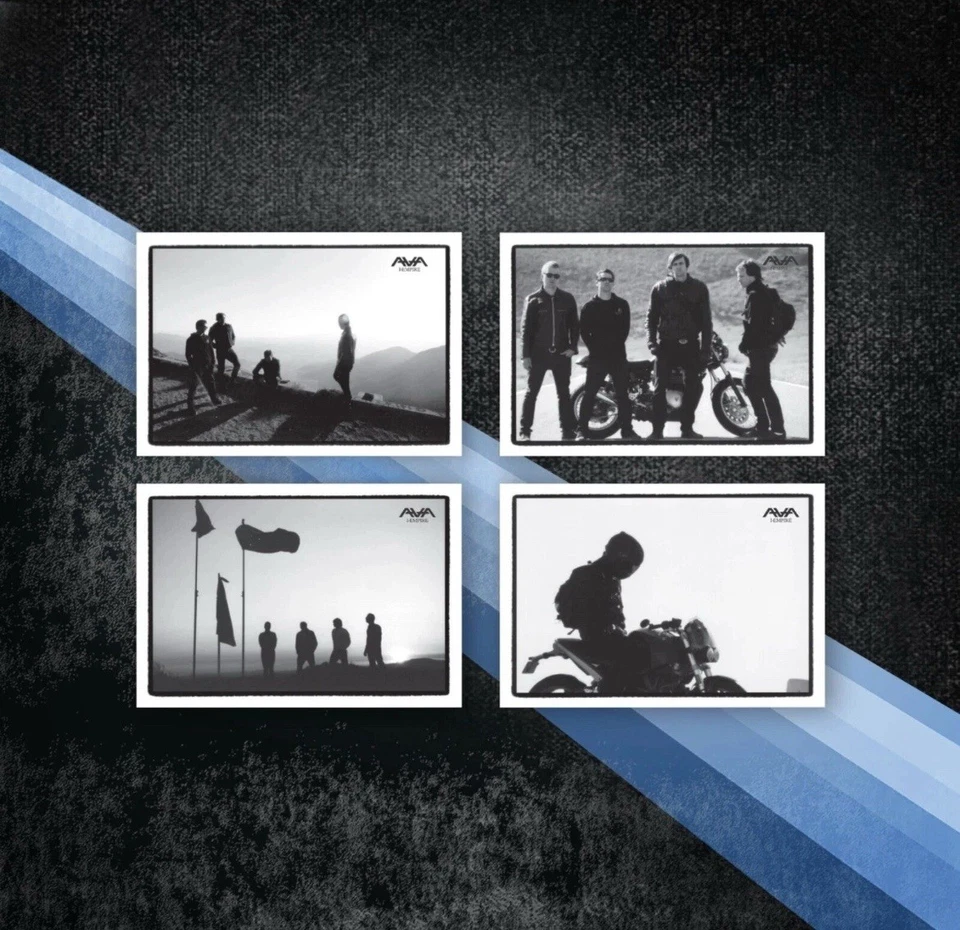 NEW Angels And Airwaves I-EMPIRE On IVC BLACK AND BLUE OPAQUE MIX Vinyl /3000 LP - Image 4 of 4