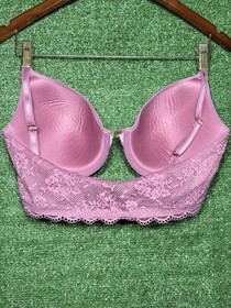 Lot Of 2 Victoria Secret Bras Size 38D One Pink The Other One Purple