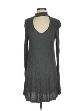 Nasty Gal Inc. Women Gray Casual Dress S