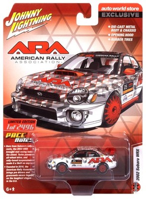 Johnny Lightning 2002 Subaru Impreza WRX (Auto World Store Exclusive) 1:64 Dieca