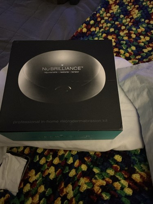 #ad NuBrilliance Professional In home Microdermabrasion Kit Unused Open Box $60.00
