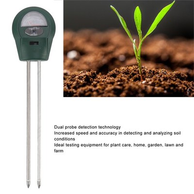 3 In 1 Soil Moisture Meter Dual Probe Detection Sunlight PH Tester For Garde SET