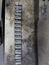 Proto Tools Metric Socket Set Sizes 10-24mm 12 Drive Rail Included Proto Tools Metric Socket Set Sizes 10-24mm 12 Drive Rail Included