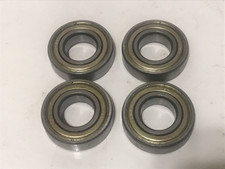  Lot of 4 6205Z Single Row Ball Bearing Shielded 52x25x15 Bore 25mm