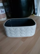 ORLA KIELY raised stem bottom half to butter dish