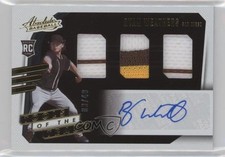 2021 Absolute Tools of the Trade 3 Swatch Signatures /49 Ryan Weathers Auto 0hd9