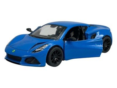 KINSMART LOTUS EMIRA BLUE 1:34 NO BOX KT5441 NEW DIECAST METAL MODEL
