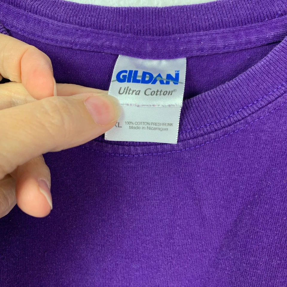 Camiseta LSU Louisiana State Tigers The Good The Bad The Ugly Amarilla Púrpura 2XL Foto 3 de 4