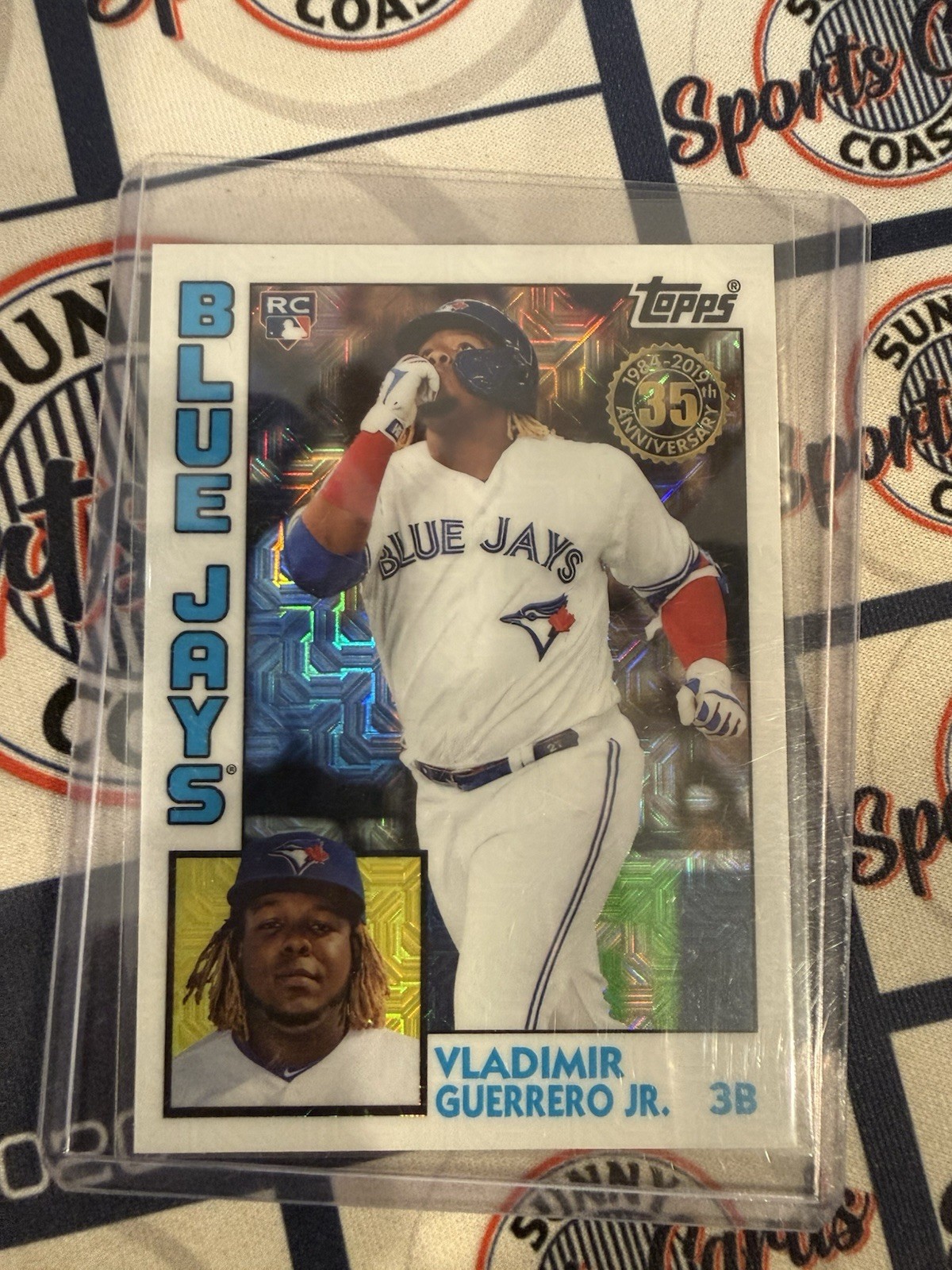 2019 Topps Update Silver Pack Vladimir Guerrero Jr #T84U-46 Rookie RC Refractor