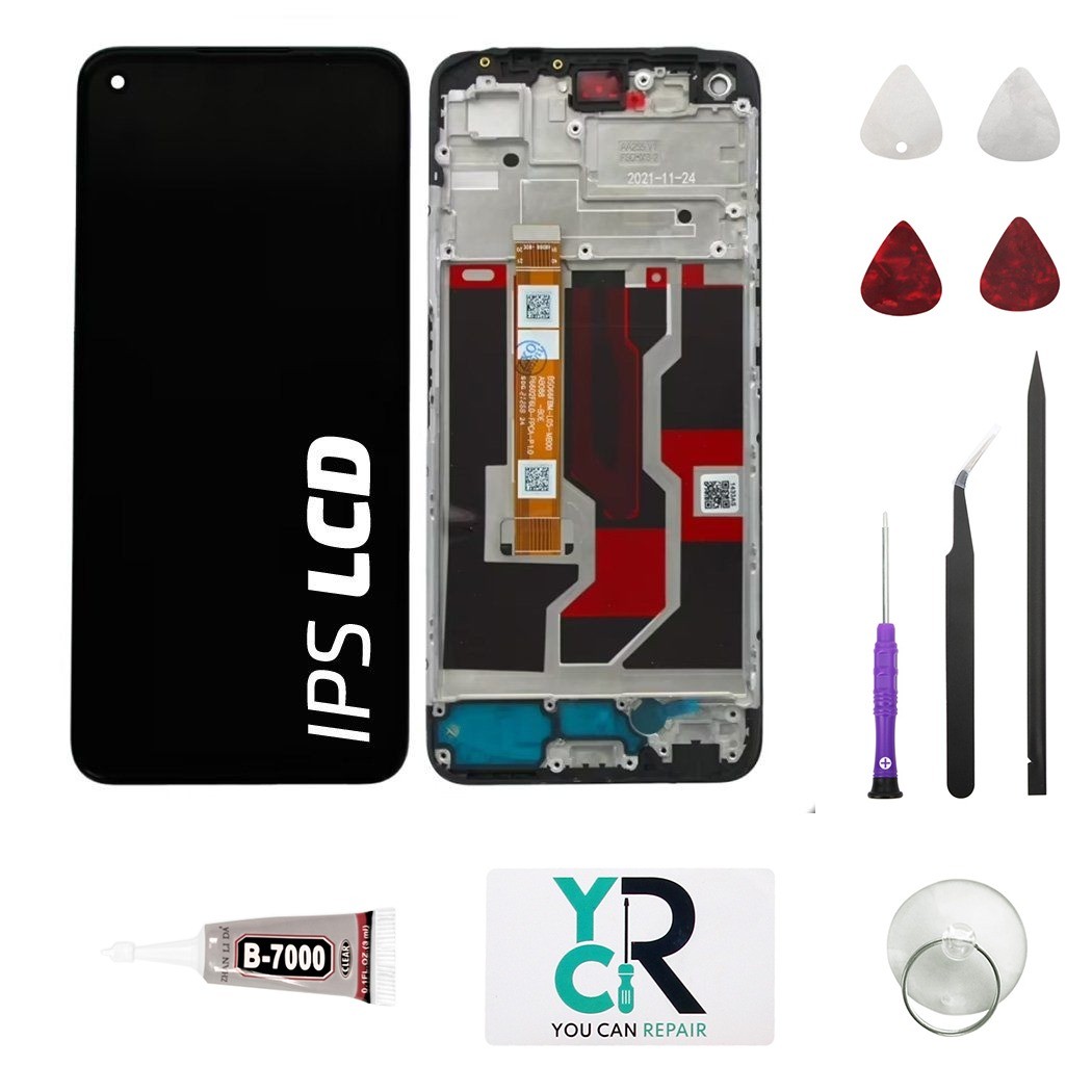Bloc écran IPS LCD reconditionné pour Oppo A96