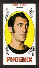 1969-70 Topps Jim Fox (RC) #88 Phoenix Suns VGEX