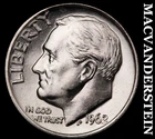 1962 Roosevelt Dime- Silver- Choice Gem Brilliant Uncirculated Luster #J7136