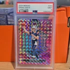 2024 Panini Mosaic Drake Maye #303 Camo Pink Mosaic Prizm PSA 9 Rookie Patriots