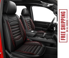Car Seat Covers Full Set Fit for RAM 1500 2500 3500 2002-2024 2025 Truck Pickup