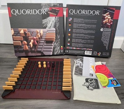 Quoridor Wooden Game Gigamic 1997 Board Game Vintage - 100% Complete EUC