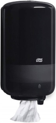 Restaurant Equipment New Tork Elevation Centerfeed Towel Mini Dispenser Black 