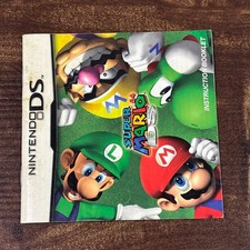 Super Mario 64 Nintendo DS Gameboy Instruction Manual Only