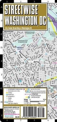 STREETWISE WASHINGTON DC MAP - LAMINATED CITY CENTER By Michelin