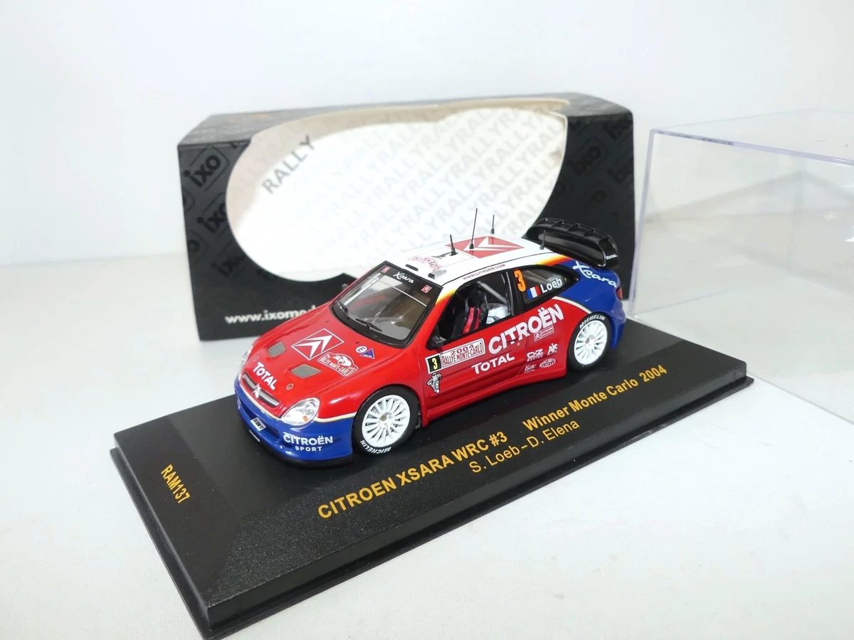 CITROEN XSARA WRC RALLYE DE MONTE CARLO 2003 LOEB SCALE 1/43 ALTAYA