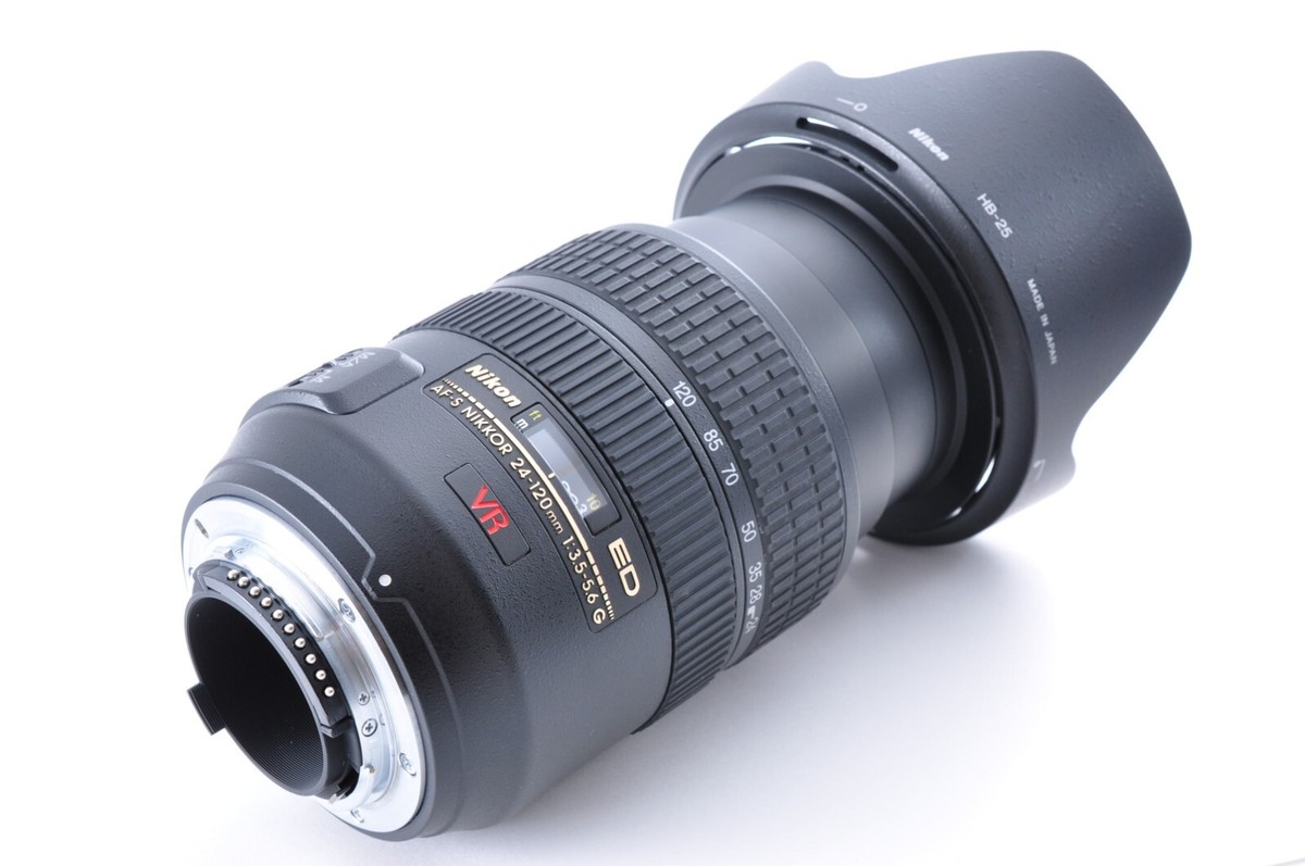 Nikon AF-S NIKKOR 24-120mm f/3.5-5.6 G ED VR Zoom Lens [Exc+