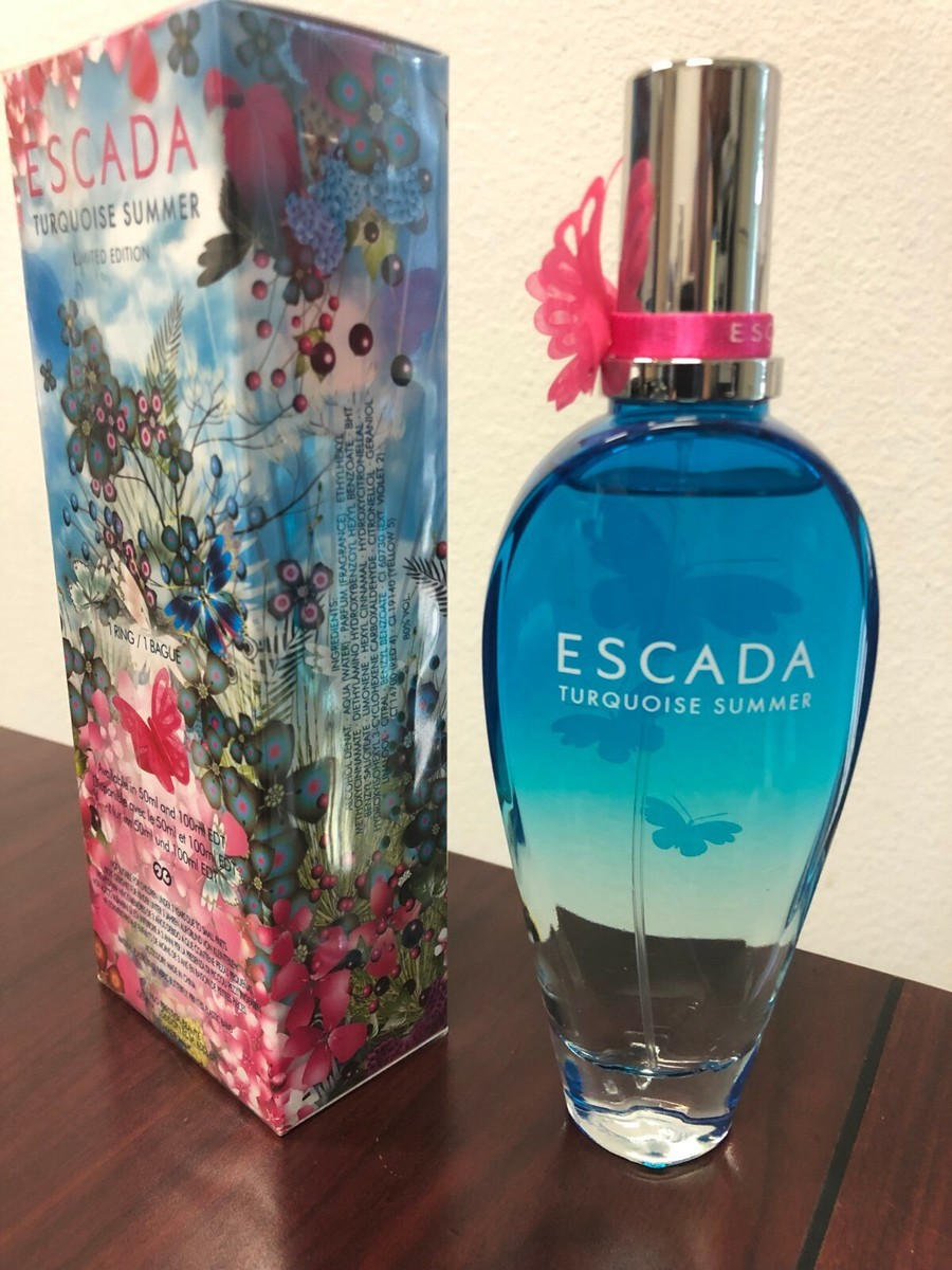 TURQUOISE SUMMER by ESCADA 3.3 oz / 100 ML Eau De Toilette Spray