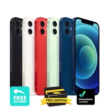 Apple iPhone 12 128/64GB GSM Unlocked Verizon AT&T Boost T-Mobile Smartphone