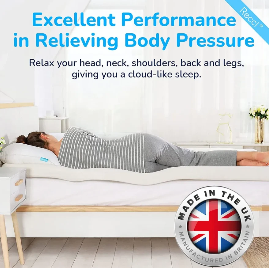 Memory Foam Orthopaedic Mattress Topper | 1"- 4" Thick | With or without Cover
Opens in a new window