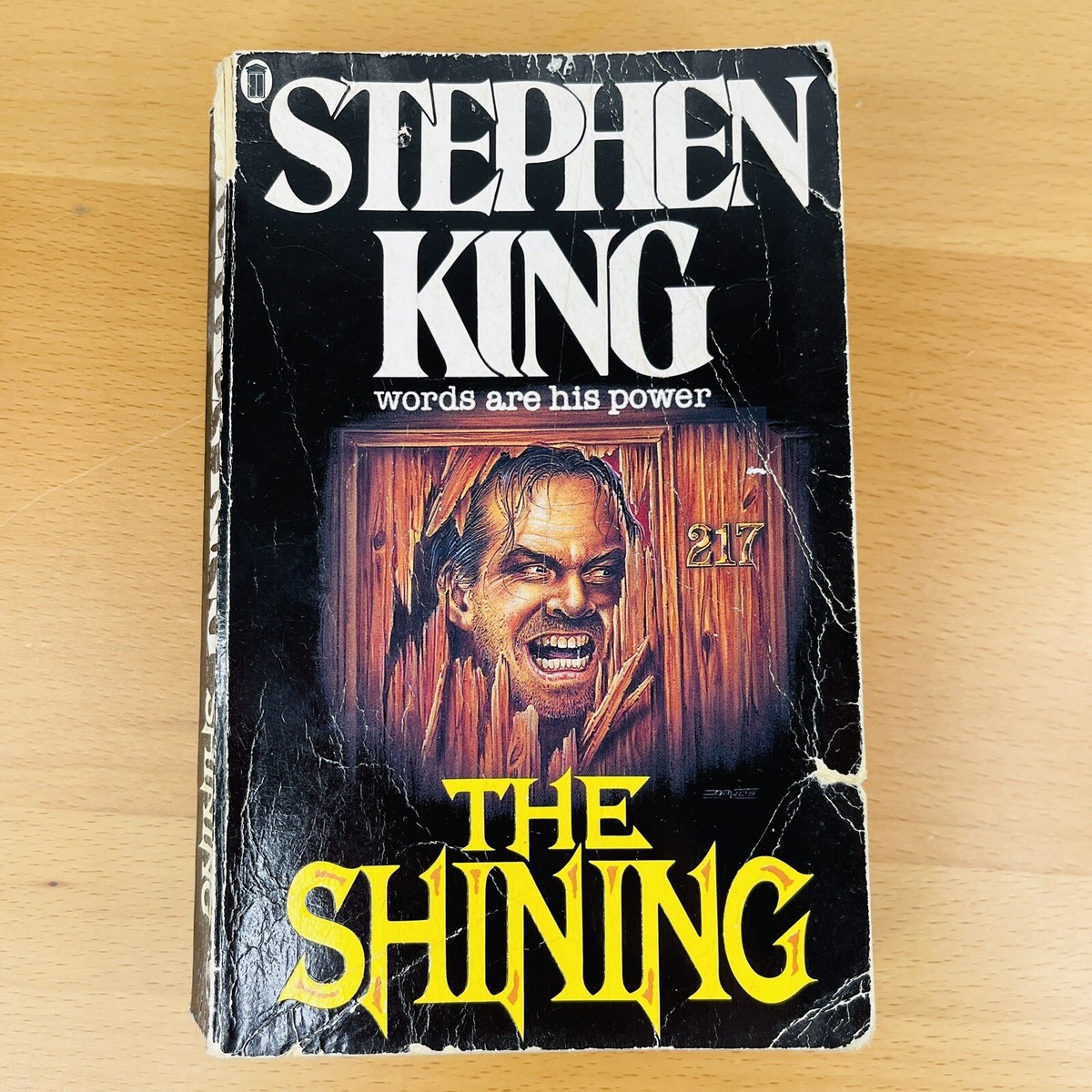 The Shining Book by Steven King 1st Movie Cover NEL Edition