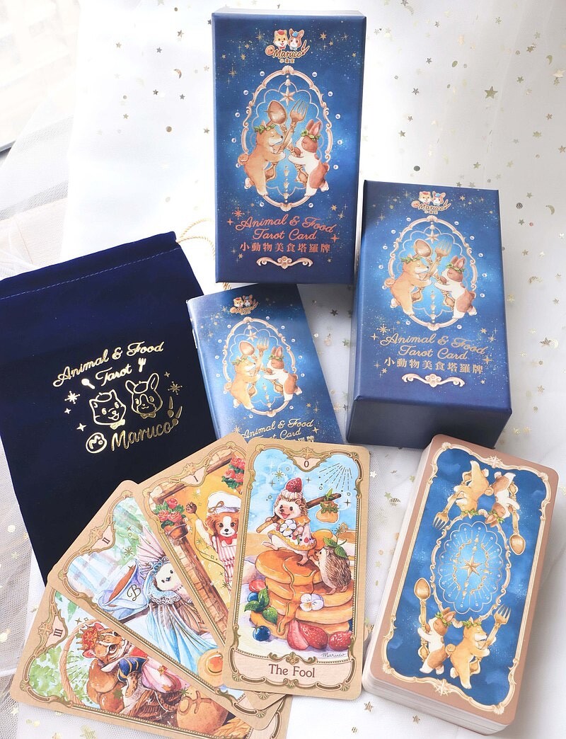 Animal & food 78 tarot deck with booklet (new version) | eBay
