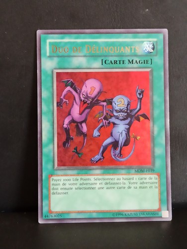 Carte Yu-Gi-Oh Duo de Délinquants MDM-F039 Ultra Rare VF | eBay