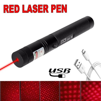 Rot Laserpointer  Reichweite Extrem Stark 650NM LaserPointer Taschenlampe 2025$