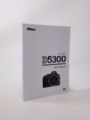 Nikon D5300 Instruction Owners Manual D5300 Book NEW - 第 1/2 張圖片