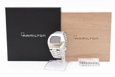 Hamilton PSR H524140 Men's Digital Watch Quartz Stainless Hamilton PSR H524140 Men's Digital Watch Quartz Stainless