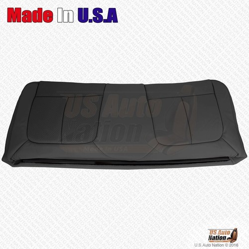 2011 - 2016 Ford F250 F350 F450 F550 Lariat Rear Driver Bottom Leather Cover Blk - Picture 6 of 7