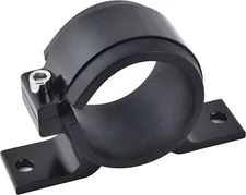 50mm Aluminum Inline Fuel Pump or Filter Mounting Bracket Mount Clamp BK