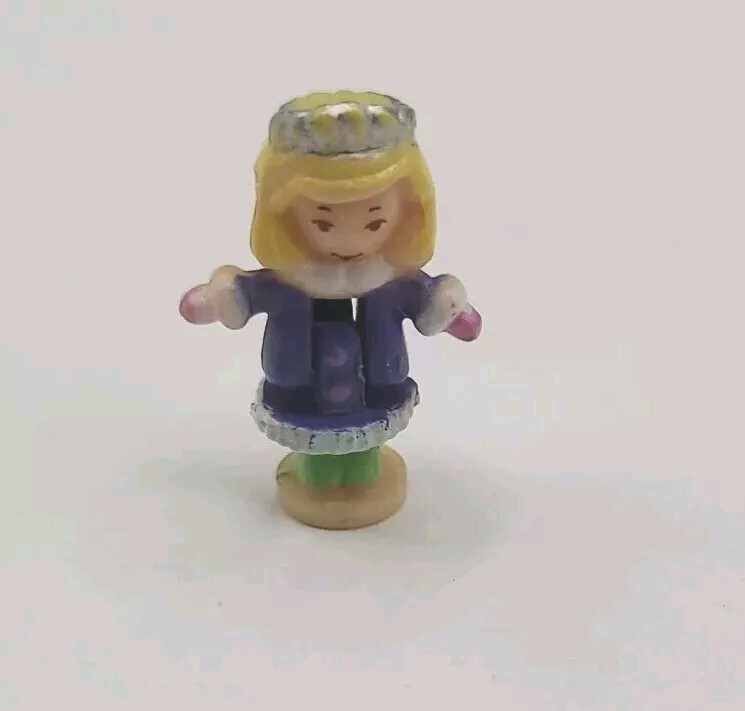 Bluebird Polly Pocket Sparkle Snowland Replacement Figure Doll Princess Polly