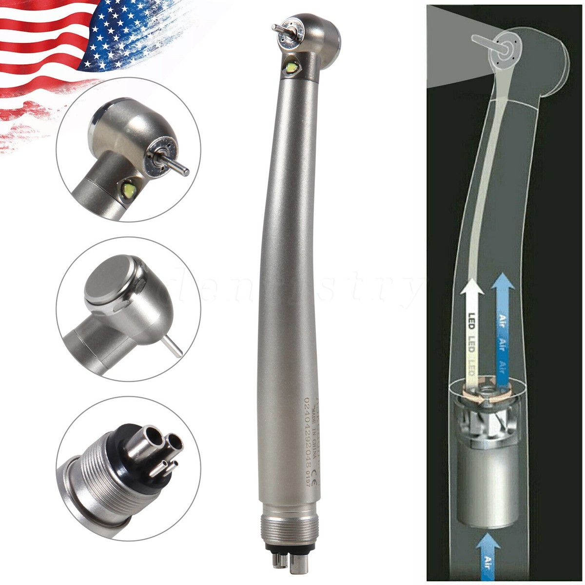 1-10 KaVo Style Dental Fiber Optic LED E-generator High