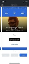 The Weeknd Tickets July 8th London 