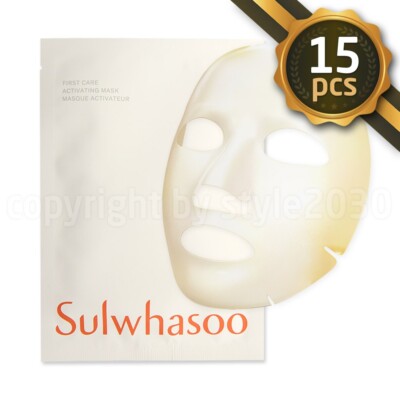 Sulwhasoo First Care Activating Mask 25g x 15pcs Anti aging Mask Newest Version