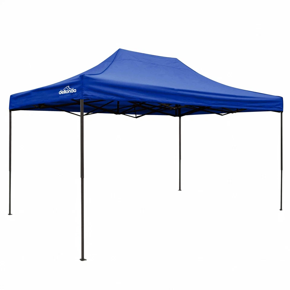 Premium Pop-Up Gazebo 3x4.5m Water Resistant - Blue