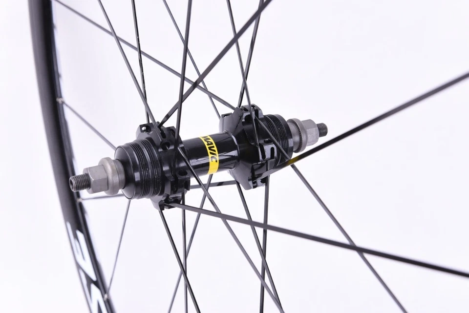 700C Bike Fixed Gear Track Wheelset 30mm Quick Release Road Bicycle Wheels 20H - Image 4 of 4