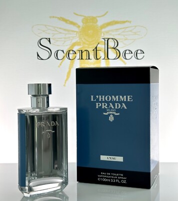 Prada L'Homme L'Eau 100 ml 3.3 oz NEW SEALED | eBay
