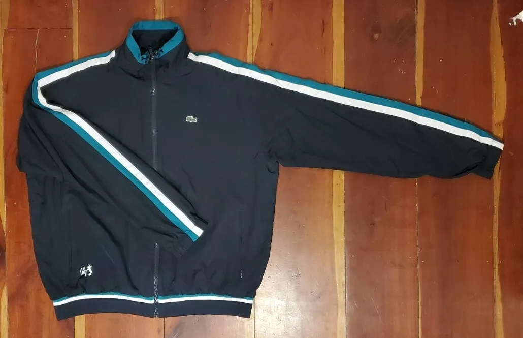 x Roddick Track Zip Jacket Tennis Size 8 (XXL) Warm Up Windbreaker eBay