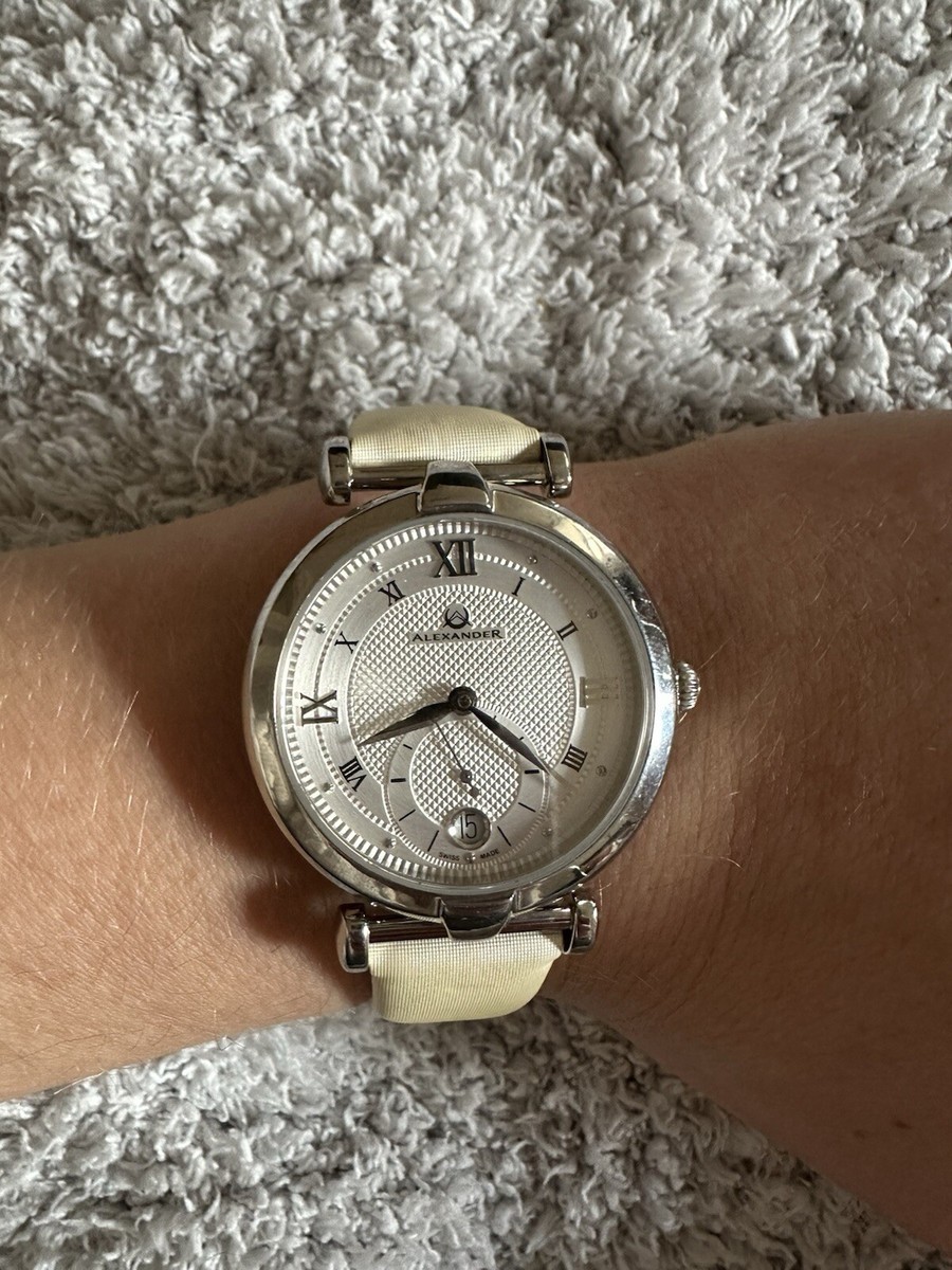 Alexander Olympias A202 Satin Band Watch NEW Alexander Women main image 2