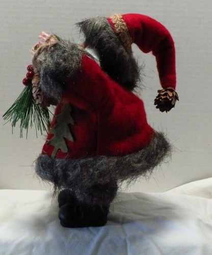 SANTA WITH LANTERN, COAT AND BOOTS NICE - Picture 3 of 6