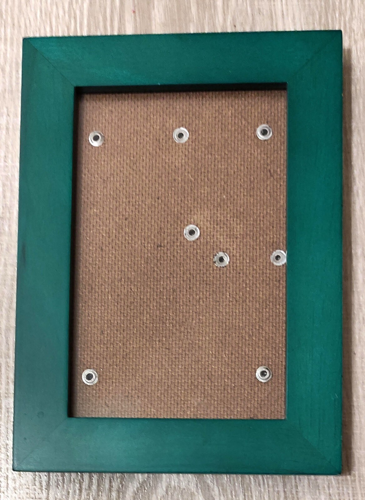 Vintage Wooden Photo Picture Frame Green, 4"x6" eBay