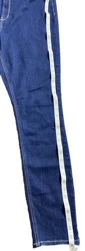NEW Old Navy High-Waisted Dark-Wash Super Skinny Jeans (Size 16 Tall) - Picture 6 of 8