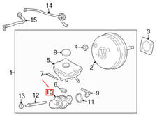 Maître-cylindre de frein Porsche Macan