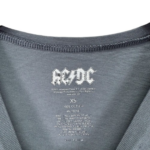 AC/DC High Voltage Blue Band Tour Classic Rock Adult's T Shirt Sz XS - Picture 4 of 4